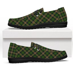 ScotsTee Shop Scottish Hamilton of Brandon Tartan Plaid Canvas Loafer Shoes