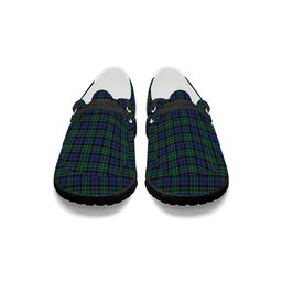 ScotsTee Shop Scottish Hogarth of Firhill 2 Tartan Plaid Canvas Loafer Shoes