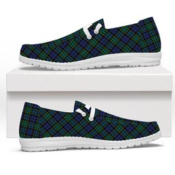ScotsTee Shop Scottish Hogarth of Firhill 2 Tartan Plaid Canvas Loafer Shoes