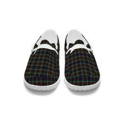 ScotsTee Shop Scottish Hyslop Hunting 2 Tartan Plaid Canvas Loafer Shoes