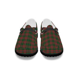 ScotsTee Shop Scottish Hutcheson Tartan Plaid Canvas Loafer Shoes
