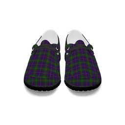 ScotsTee Shop Scottish Hay of Megginch Tartan Plaid Canvas Loafer Shoes