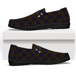 ScotsTee Shop Scottish Highfield Hunting Tartan Plaid Canvas Loafer Shoes