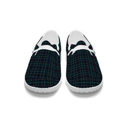 ScotsTee Shop Scottish Hope Vere Modern Clan Tartan Plaid Canvas Loafer Shoes