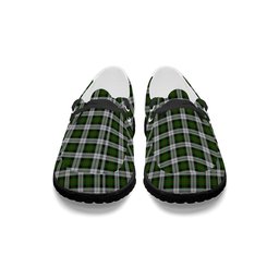 ScotsTee Shop Scottish Gunn Mrs Jane of Kirkhill House Wick Tartan Plaid Canvas Loafer Shoes