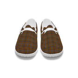 ScotsTee Shop Scottish Jardine 1 Tartan Plaid Canvas Loafer Shoes