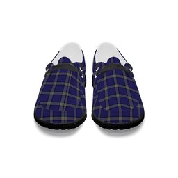 ScotsTee Shop Scottish Lloyd of Astargus Tartan Plaid Canvas Loafer Shoes