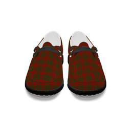 ScotsTee Shop Scottish Livingstone 2 Tartan Plaid Canvas Loafer Shoes