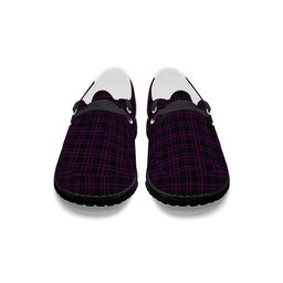 ScotsTee Shop Scottish Leonard Hunting Tartan Plaid Canvas Loafer Shoes