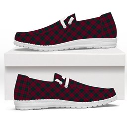 ScotsTee Shop Scottish Lindsay 1 Tartan Plaid Canvas Loafer Shoes