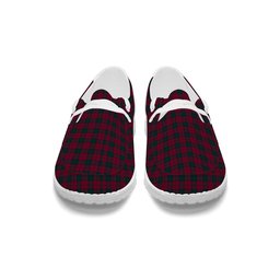 ScotsTee Shop Scottish Lindsay 1 Tartan Plaid Canvas Loafer Shoes