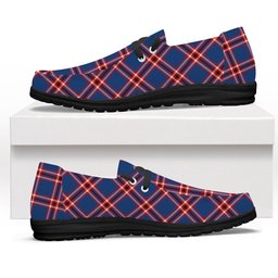 ScotsTee Shop Scottish Laing of Archiestown Modern Tartan Plaid Canvas Loafer Shoes