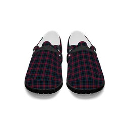ScotsTee Shop Scottish Lindsay-McGee Modern Clan Tartan Plaid Canvas Loafer Shoes