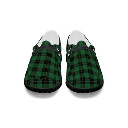 ScotsTee Shop Scottish MacArthur-Fox Hunting Ancient Tartan Plaid Canvas Loafer Shoes