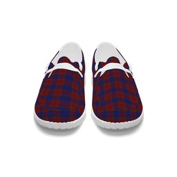 ScotsTee Shop Scottish Leslie J Cant Tartan Plaid Canvas Loafer Shoes