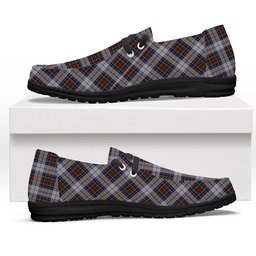 ScotsTee Shop Scottish MacBeth Dress Tartan Plaid Canvas Loafer Shoes