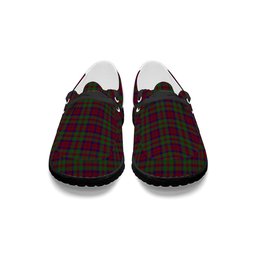 ScotsTee Shop Scottish MacBean of Tomatin Tartan Plaid Canvas Loafer Shoes