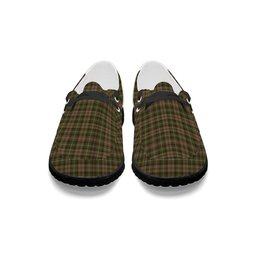 ScotsTee Shop Scottish Lamont Heather Tartan Plaid Canvas Loafer Shoes