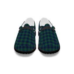 ScotsTee Shop Scottish Johnstone Originaux Modern Clan Tartan Plaid Canvas Loafer Shoes