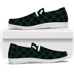 ScotsTee Shop Scottish Jempson MacDonald C & C Tartan Plaid Canvas Loafer Shoes