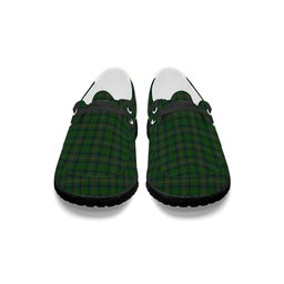 ScotsTee Shop Scottish Kennedy 3 Tartan Plaid Canvas Loafer Shoes