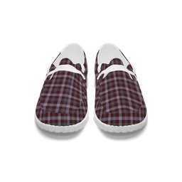 ScotsTee Shop Scottish Jardine of Castlemilk Modern Tartan Plaid Canvas Loafer Shoes