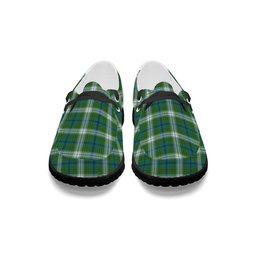 ScotsTee Shop Scottish Johnstone Dress Ancient Tartan Plaid Canvas Loafer Shoes
