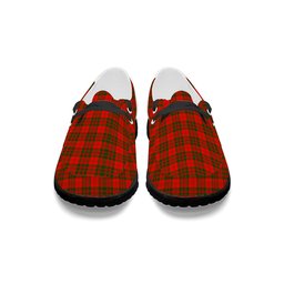 ScotsTee Shop Scottish Livingstone Modern Tartan Plaid Canvas Loafer Shoes