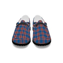 ScotsTee Shop Scottish Laing of Archiestown Ancient Tartan Plaid Canvas Loafer Shoes