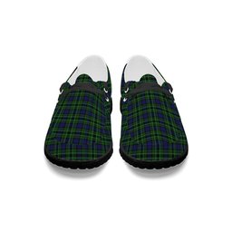 ScotsTee Shop Scottish Lloyd of Dolobran Tartan Plaid Canvas Loafer Shoes