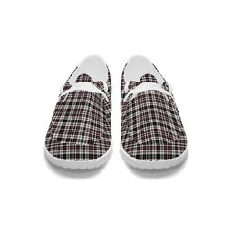 ScotsTee Shop Scottish Little Arisaid Ancient Tartan Plaid Canvas Loafer Shoes