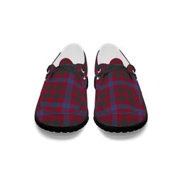 ScotsTee Shop Scottish Laing Artefact Modern Tartan Plaid Canvas Loafer Shoes