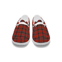ScotsTee Shop Scottish Leslie Ancient Tartan Plaid Canvas Loafer Shoes