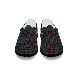ScotsTee Shop Scottish Lindsay-McGee Ancient Clan Tartan Plaid Canvas Loafer Shoes