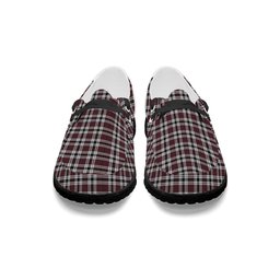 ScotsTee Shop Scottish Little Dress Ancient Tartan Plaid Canvas Loafer Shoes