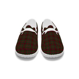 ScotsTee Shop Scottish Leighton Tartan Plaid Canvas Loafer Shoes