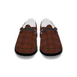 ScotsTee Shop Scottish MacAlister 1950 Tartan Plaid Canvas Loafer Shoes