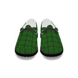 ScotsTee Shop Scottish Leach Hunting Tartan Plaid Canvas Loafer Shoes