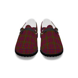 ScotsTee Shop Scottish Lumsden Short Tartan Plaid Canvas Loafer Shoes
