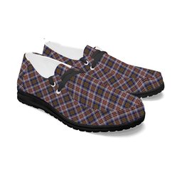 ScotsTee Shop Scottish Lysaght Dress Tartan Plaid Canvas Loafer Shoes