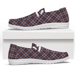 ScotsTee Shop Scottish Lysaght Dress Tartan Plaid Canvas Loafer Shoes