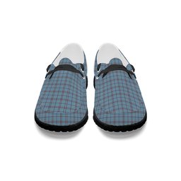 ScotsTee Shop Scottish MacDonald from Rawtenstall Tartan Plaid Canvas Loafer Shoes