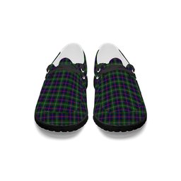 ScotsTee Shop Scottish MacCallum #2 Tartan Plaid Canvas Loafer Shoes