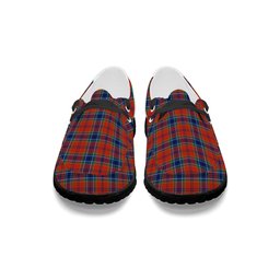 ScotsTee Shop Scottish MacCreary Modern Tartan Plaid Canvas Loafer Shoes