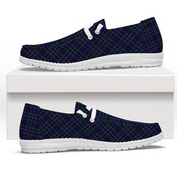 ScotsTee Shop Scottish MacCainsh Tartan Plaid Canvas Loafer Shoes