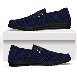 ScotsTee Shop Scottish MacCainsh Tartan Plaid Canvas Loafer Shoes