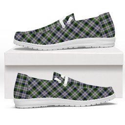 ScotsTee Shop Scottish MacCracken Dress Tartan Plaid Canvas Loafer Shoes