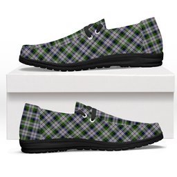 ScotsTee Shop Scottish MacCracken Dress Tartan Plaid Canvas Loafer Shoes