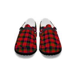 ScotsTee Shop Scottish MacCracken Modern Tartan Plaid Canvas Loafer Shoes