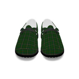 ScotsTee Shop Scottish MacClure Hunting Tartan Plaid Canvas Loafer Shoes